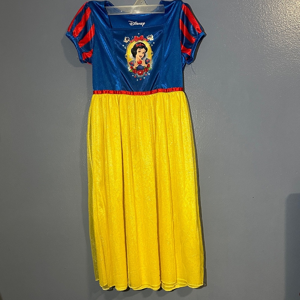 Disney Princess Dress in Blue, Red, and Yellow